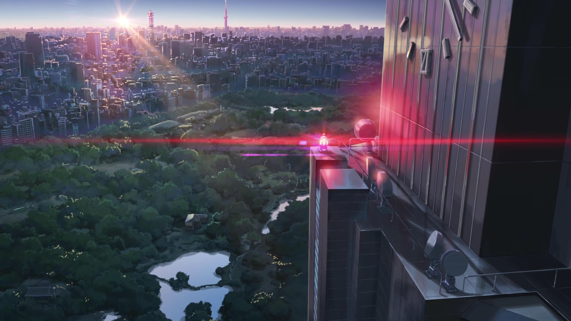 励志唯美小清新风格的二次元微信图片下载