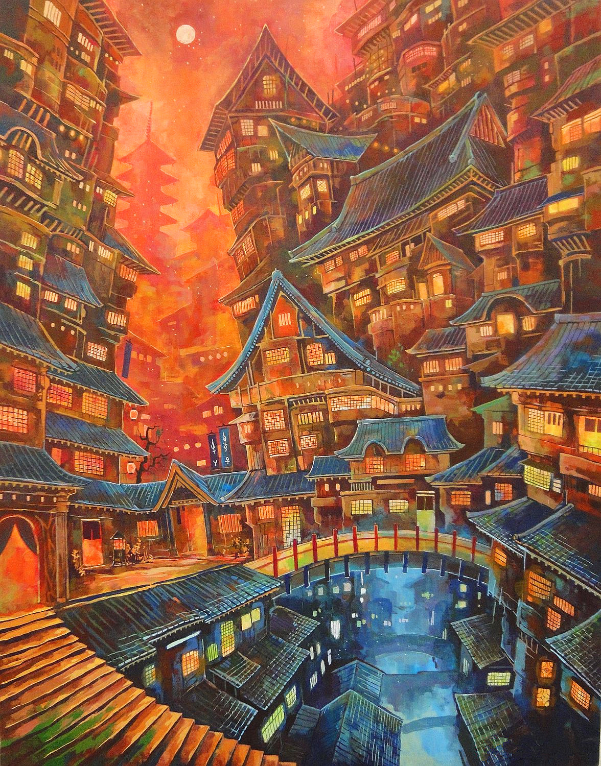 好看唯美意境梦幻二次元微信图片