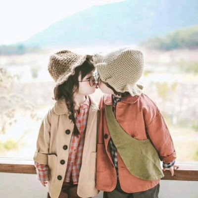 唯美可爱萌娃系列微信情侣头像合集下载