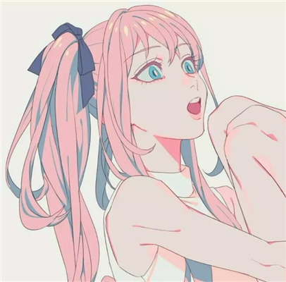 阳光小清新二次元女生微信头像