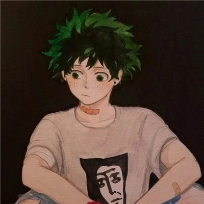 微信非主流黑白男生二次元头像