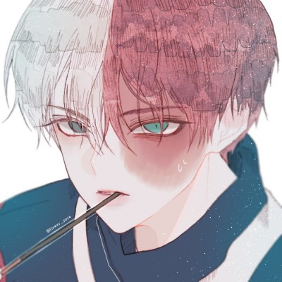 微信时尚帅气冷酷二次元男生头像