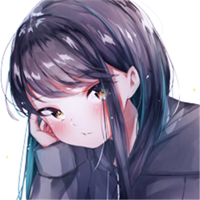 微信清新简洁二次元女生头像
