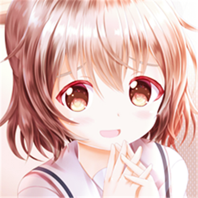 可爱粉嫩小清新二次元女生头像