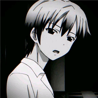 微信非主流黑白男生二次元头像