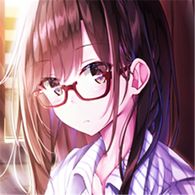 可爱粉嫩小清新二次元女生头像