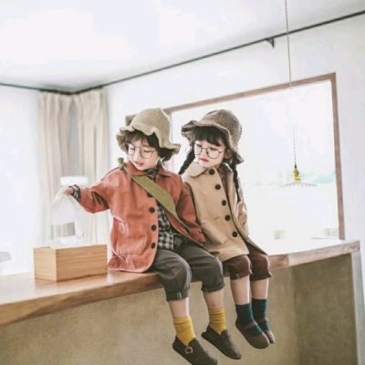 唯美可爱萌娃系列微信情侣头像合集下载