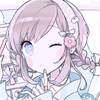 微信小清新潮流二次元女生头像