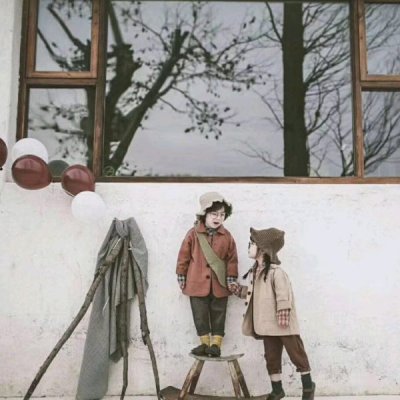 唯美可爱萌娃系列微信情侣头像合集下载