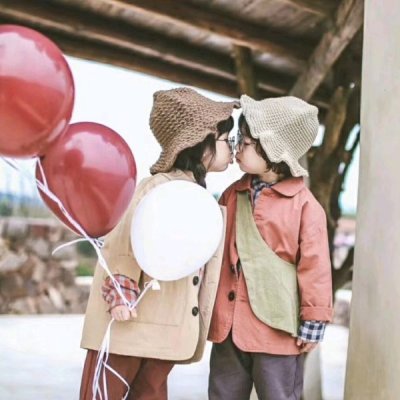 唯美可爱萌娃系列微信情侣头像合集下载