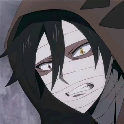 微信非主流黑白男生二次元头像