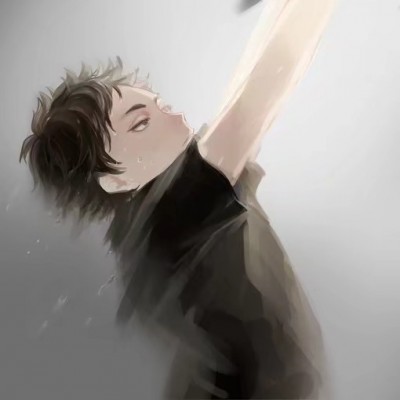微信时尚帅气冷酷二次元男生头像