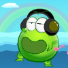 可爱搞笑的绿豆蛙系列微信表情包下载
