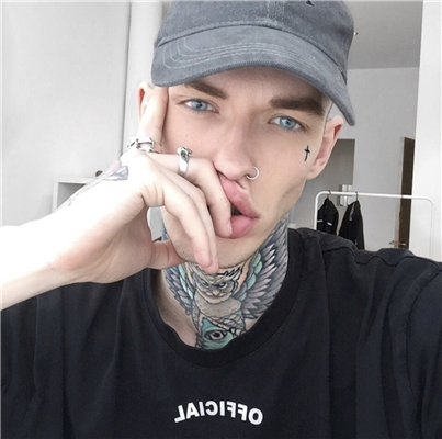 微信小清新时尚冷酷欧美男生头像