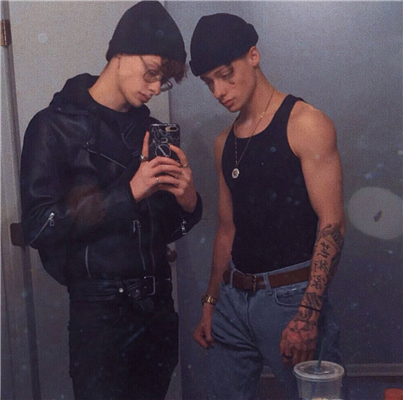 微信小清新时尚冷酷欧美男生头像