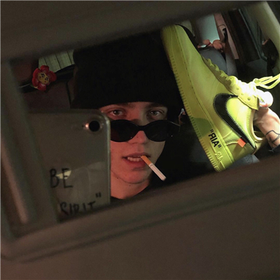 微信小清新时尚冷酷欧美男生头像