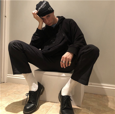 微信小清新时尚冷酷欧美男生头像