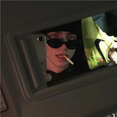 微信小清新时尚冷酷欧美男生头像