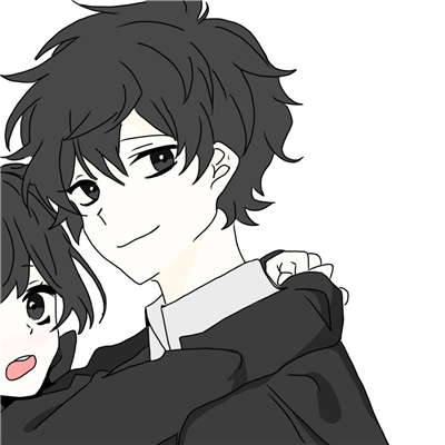 微信高清简约情侣头像