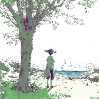 微信帅气潮流寂寞二次元男生头像