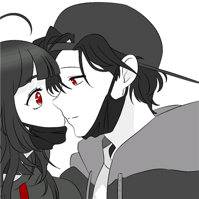 微信高清简约情侣头像