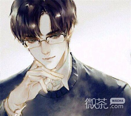 微信冷酷重口味二次元男生头像