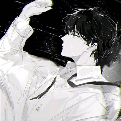 微信帅气潮流寂寞二次元男生头像