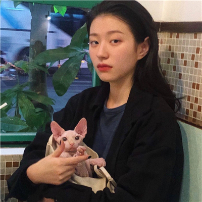 微信潮流好看女生头像