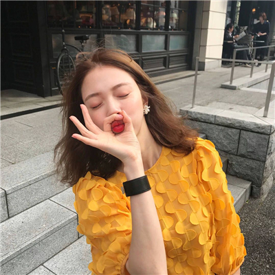 微信潮流好看女生头像