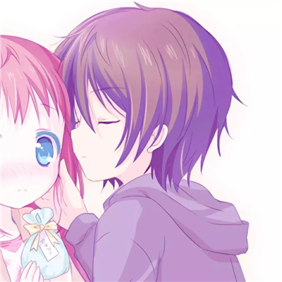 微信最新好看二次元情侣头像