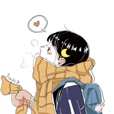 微信最新好看二次元情侣头像