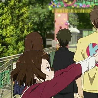 微信最新好看二次元情侣头像