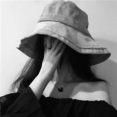 冷酷文艺女生微信头像