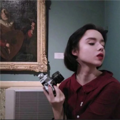 冷酷文艺女生微信头像