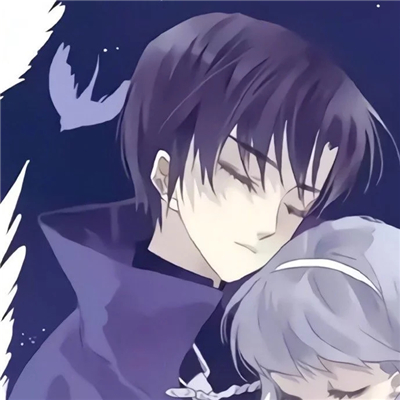 微信最新好看二次元情侣头像