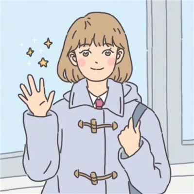 微信最新好看二次元情侣头像