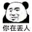 打扰了微信恶搞傻屌熊猫头斗图表情包