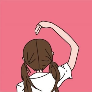 可爱萌萌哒的微信二次元情侣头像合集下载