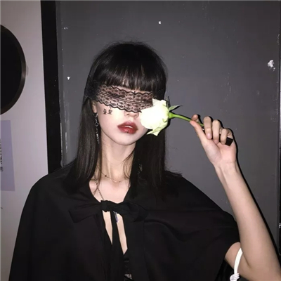 冷酷文艺女生微信头像