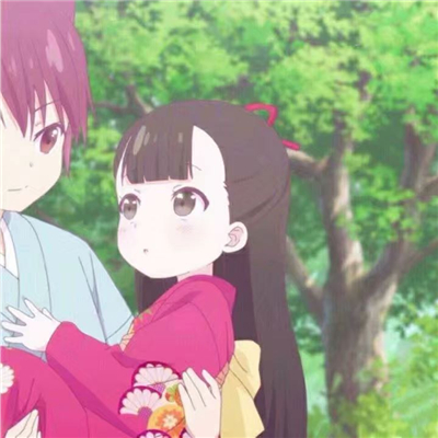 微信最新好看二次元情侣头像