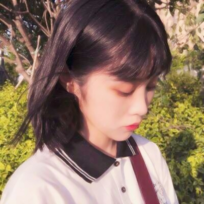 高冷气质短发美女系列微信头像合集下载
