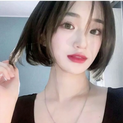 高冷气质短发美女系列微信头像合集下载