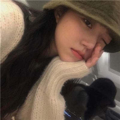 微信时尚超拽女生头像