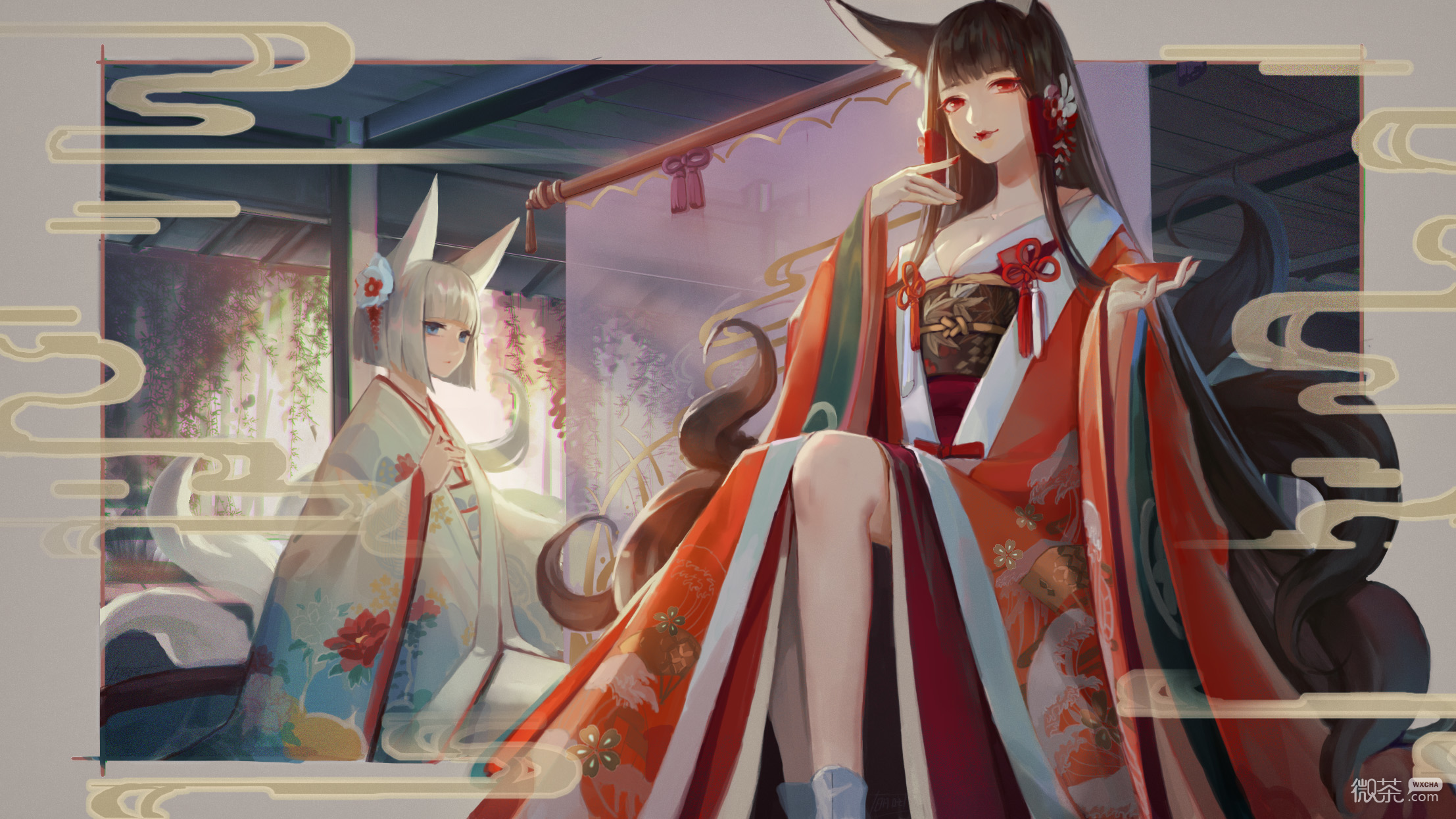 微信唯美高清梦幻二次元场景图片