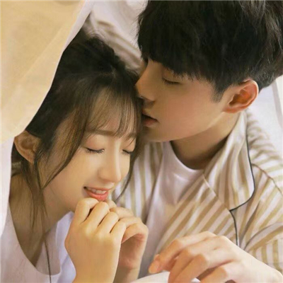 微信清新简洁文艺爱情情侣头像