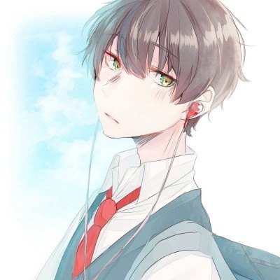 微信高清阳光帅气二次元男生头像