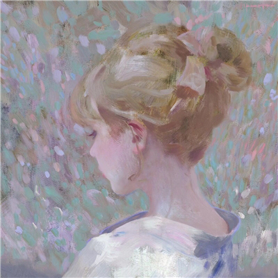 微信简洁非主流二次元女生头像