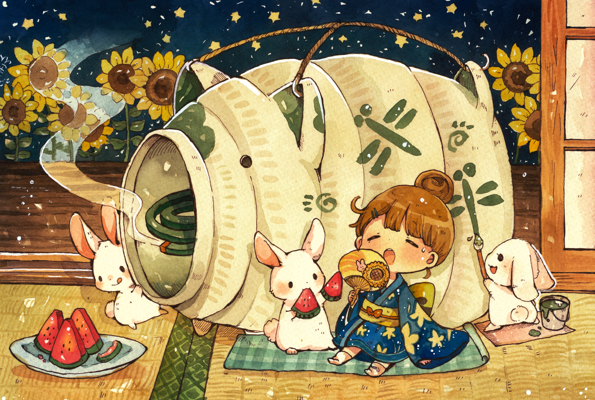 微信唯美高清梦幻二次元场景图片