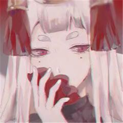 微信简洁非主流二次元女生头像