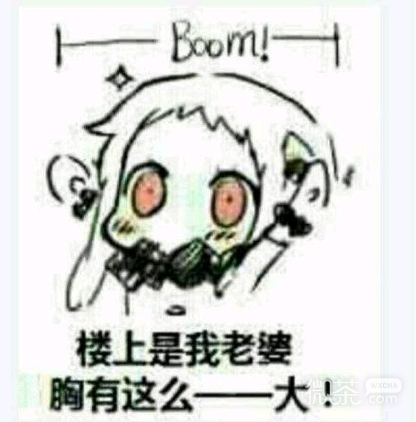 微信软萌搞怪二次元斗图表情包